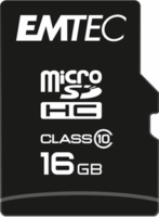 Emtec 16GB Classic microSDHC UHS-I CL10 Memóriakártya + Adapter