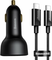 Baseus Superme TZCCZX-01 Autós USB-A + USB-C töltő (100W)