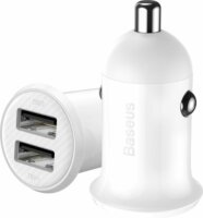 Baseus Grain Pro Autós 2xUSB-A töltő (5V / 4.8A)