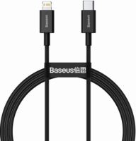 Baseus Superior Series Fast Charging Data USB-C apa 2.0 - Lightning apa Adat és töltőkábel - Fekete (1m)
