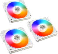 Lian Li UNI FAN AL120 120mm RGB PWM Rendszerhűtő - Fehér (3db/csomag)