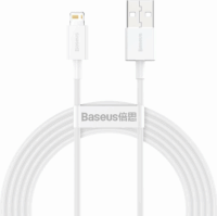 Baseus Superior Series Fast Charging Data USB-A apa 2.0 - Lightning apa iPhone töltőkábel - Fehér (2m)