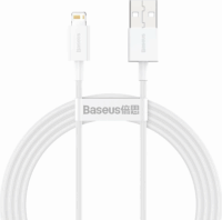 Baseus Superior Series Fast Charging Data USB-A apa 2.0 - Lightning apa iPhone töltőkábel - Fehér (1.5m)