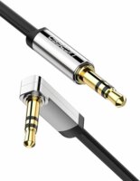 Ugreen Jack - Jack 3.5mm Flat lapos AUX Audio kábel 2m - Fekete