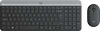 Logitech MK470 Wireless Billentyűzet + Egér (Fekete) - Német