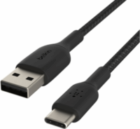 Belkin Flex USB-C apa - USB-A apa Adat és töltőkábel (3m) - Fekete