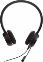 Jabra Evolve 20 SE UC Duo Vezetékes Headset - Fekete