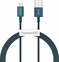 Baseus Superior Series Fast Charging Data Cable USB-A apa 2.0 - Lightning apa iPhone töltőkábel - Kék (1m)