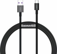 Baseus Superior Series Fast Charging Data Cable USB-A apa - USB-C apa 2.0 Adat és töltőkábel - Fekete (1m)