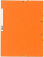 Exacompta A4 gumis mappa - Narancssárga