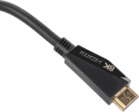 VCOM HDMI v2.1 - HDMI kábel 1.5m - Fekete