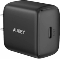 Aukey PA-R1A Hálózati USB-C töltő - Fekete (20W)