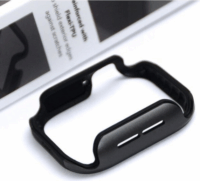 Uniq Valencia Apple Watch 4/5/6/7/SE Fekete Tok - 41/40mm