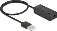 Delock 66731 USB apa - 2 x Jack 3.5 mm anya adapter