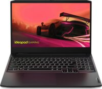 Lenovo Ideapad Gaming 3 15ACH6 Notebook Fekete (15.6" / AMD Ryzen 7-5800H / 16GB / 512GB SSD / FreeDOS)