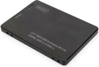 Digitus DA-71118 2,5" SATA Belső M.2 SSD ház - Fekete