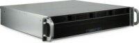 Inter-Tech 2U 2404S Fali rack szekrény 2U 482x438mm - Fekete