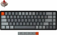 Keychron K6 RGB ALU (Gateron Red Switch) Wireless/USB-C Gaming Billentyűzet - Angol (UK)