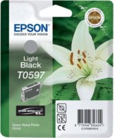 Epson T0597 Eredeti Tintapatron Világos Fekete