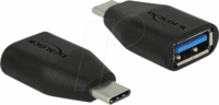 Delock 65519 USB-C apa - USB-A anya 3.1 Átalakító adapter