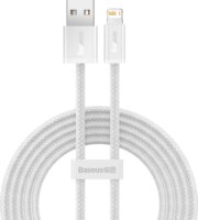 Baseus Dynamic Series USB-A apa 2.0 - Lightning apa Adat és töltőkábel - Fehér (1m)