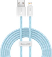 Baseus Dynamic Series USB-A apa 2.0 - Lightning apa Adat és töltőkábel - Kék (1m)