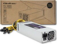 Qoltec 1800W Gaming Miner 80+ Platinum Tápegység