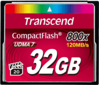 Transcend 32GB CompactFlash 800 CF UDMA Memóriakártya