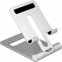 Delock 18413 Mobiltelefon Univerzális Asztali Állvány - Ezüst
