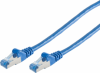 S-Conn S/FTP CAT6a Patch kábel 5m Kék