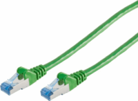 S-Conn S/FTP CAT6a Patch kábel 3m Zöld