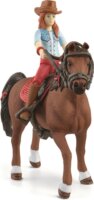 Schleich Horse Club: Hannah & Cayenne figurák