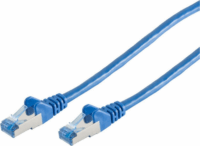 S-Conn S/FTP CAT6a Patch kábel 1m Kék