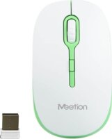 MeeTion MT-R547 Wireless Egér - Fehér/Zöld