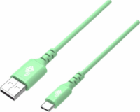 TB AKTBXKUCMISI20Z USB-A apa - USB-C apa 2.0 Adat és töltőkábel - Zöld (2m)