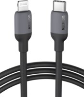 Ugreen USB-C apa 2.0 - Lightning apa Adat és töltőkábel - Fekete (1m)
