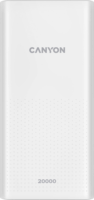 Canyon PB-2001 Powerbank 20000mAh 10,5W (2.1A / 5V) - Fehér