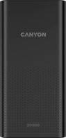 Canyon PB-2001 Powerbank 20000mAh 10.5W (2.1 / 5V) - Fekete