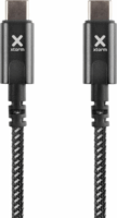 Xtorm CX2081 USB-C apa - USB-C apa 2.0 Adat és töltőkábel - Fekete (2m)