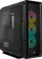 Corsair iCUE 5000T RGB Tempered Glass Számítógépház - Fekete
