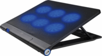 Platinet PLCP6FB 17.3" laptop hűtőpad - Fekete