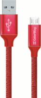 ColorWay CBUM002 USB-A apa - Micro USB-B Type apa Adat és töltő kábel (1m) - Piros