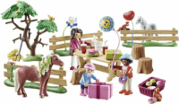 Playmobil Vidéki élet Gyermekszülinap a pónifarmon