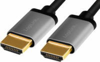 LogiLink HDMI - HDMI v2.0 kábel 1m - Fekete/Szürke