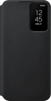 Samsung Galaxy S22 Plus Clear View Gyári Flip Tok - Fekete