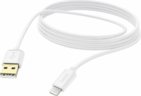 Hama Essential Line USB-A apa 2.0 - Lightning apa Adat és töltőkábel - Fehér (3m)