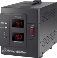 PowerWalker AVR 1500 SIV FR 1500VA / 1200W Automatikus feszültségszabályozó