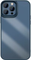 Baseus Crystal Apple iPhone 13 Pro Szilikon Tok - Átlátszó/Kék
