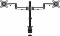 Startech ARMDUAL3 32" LCD TV/Monitor asztali tartó kar - Fekete (2 kijelző)