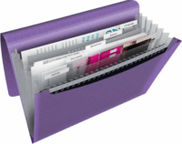 Esselte Colour'Breeze A4 Harmonika mappa - Levendula